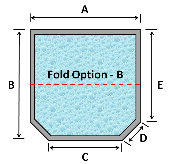 09 Square Spa 2 Cut Corners Fold Option B