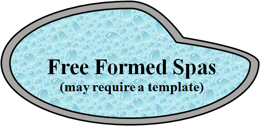 16 Free Formed Spa