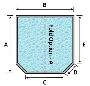 Custom Square Spa Cover – 2 Cut Corners