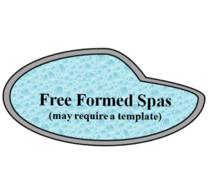 Free-Formed & Oval Spa Covers – Template Required