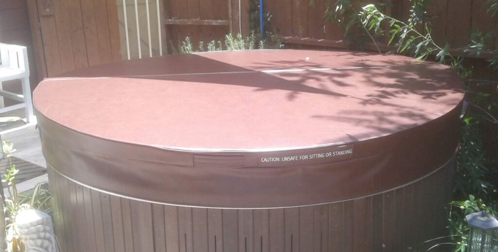Jacuzzi® Round Spa Cover — Sable
